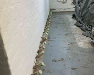 Vertikale Kapillarsperre